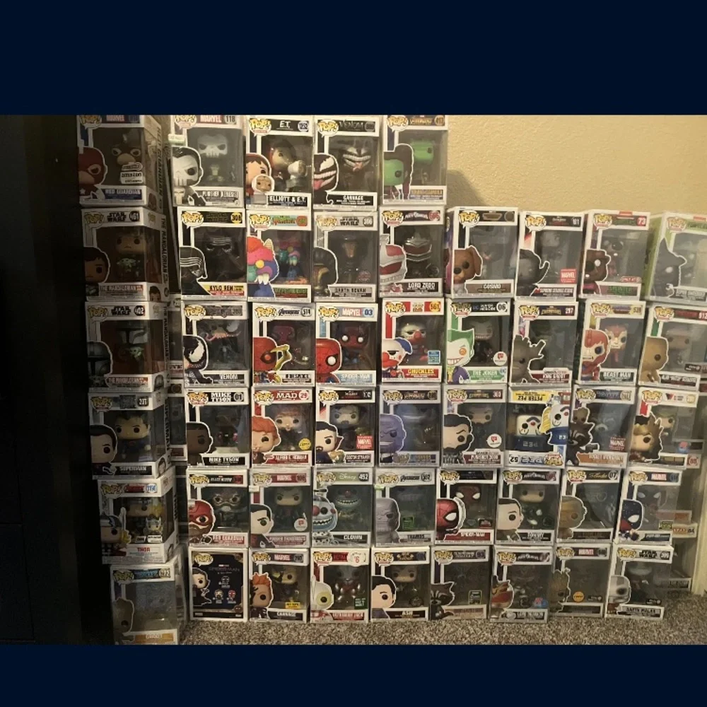 Funko Pop Marvel and DC Figure Set